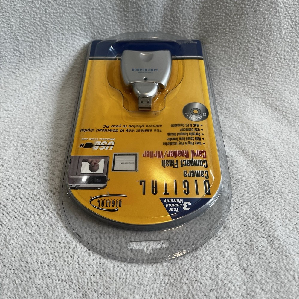 Digital Concepts Camera Compact Flash Card Reader Writer Digital Concepts CR-10