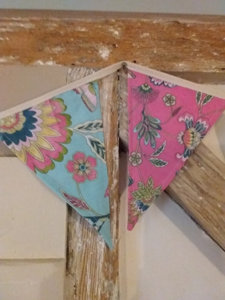 Handmade Fabric Bunting