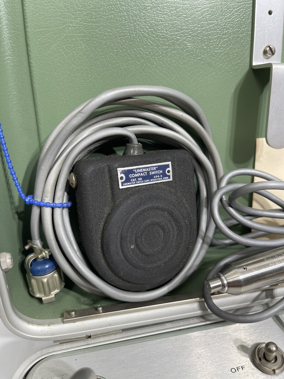 Vintage Biotronics Mackay Marg Electronic Tonometer Model 11 Mid-Century Medical