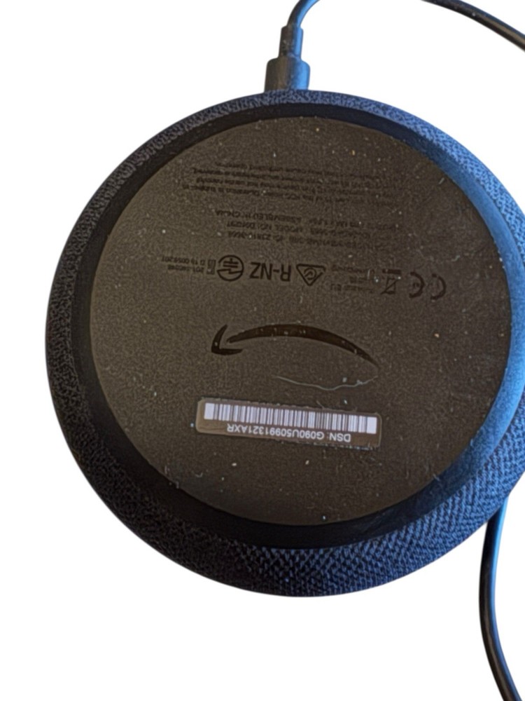 Amazon Echo Dot (3rd Generation) Smart Speaker with Alexa - Charcoal Untested