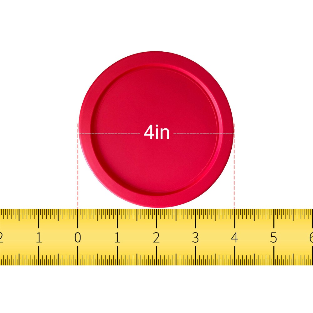 Replacement Lid for Pyrex 1-CUP Storage Cover 4" Bowl 7202-PC Red (1-Pack)