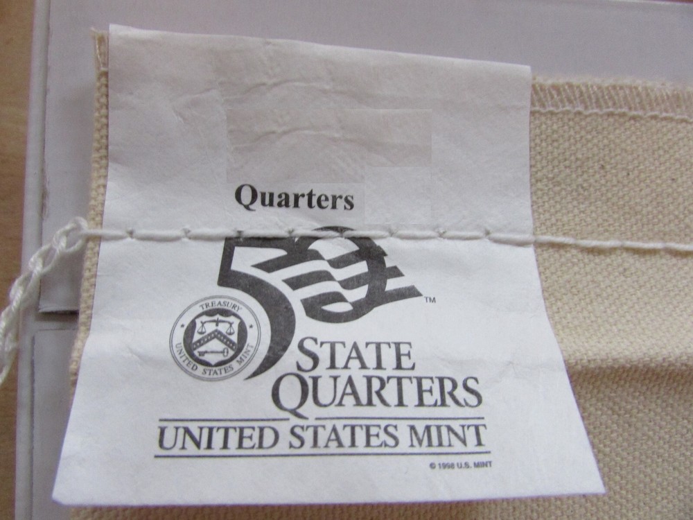 $25 Unopened Mint Bag, 2003-D Alabama State Quarters