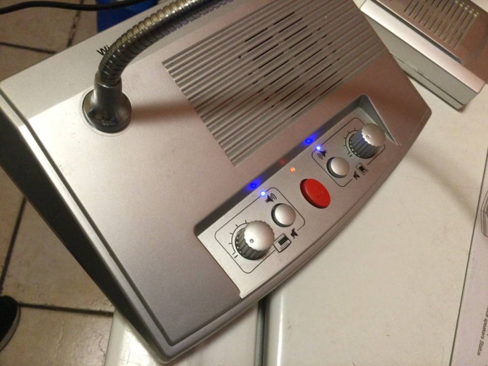 Restaurant, Store Window Speaker System Window Microphone w/Speaker Intercom