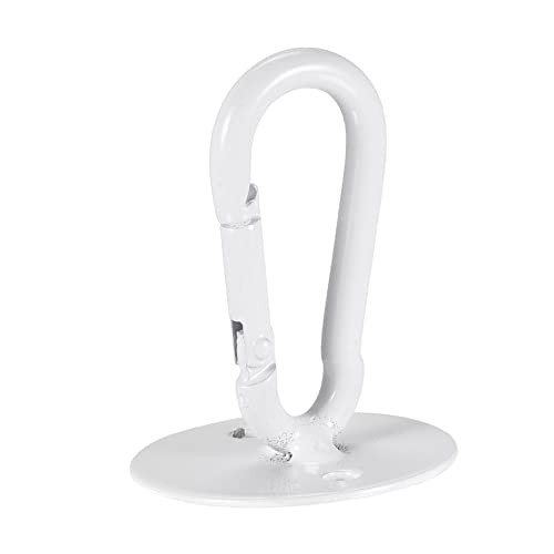 3 Pcs Ceiling Hanging Hook, Pad Eye Snap Hook with Round Plate Hanging