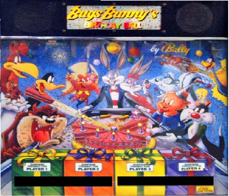 Bugs Bunny Complete LED Lighting Kit custom SUPER BRIGHT PINBALL LED KIT