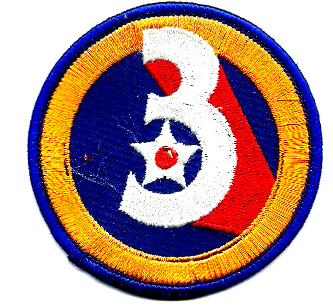 U.S. 3rd Air Force Veteran  IRON ON  PATCH 3 inch