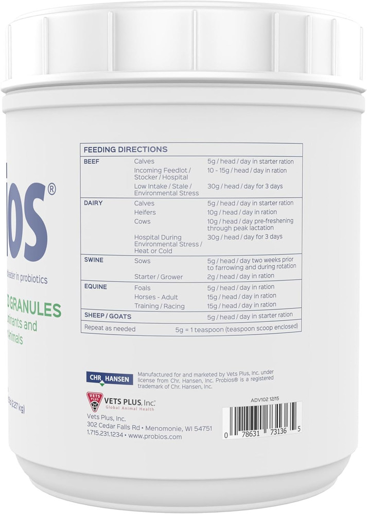 VETS plus Feed Granule for Horses, 5-Pound