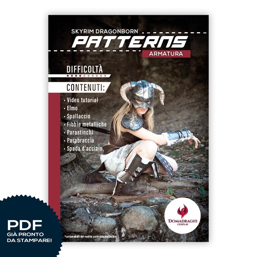 COSPLAY PATTERNS - SKYRIM DRAGONBORN