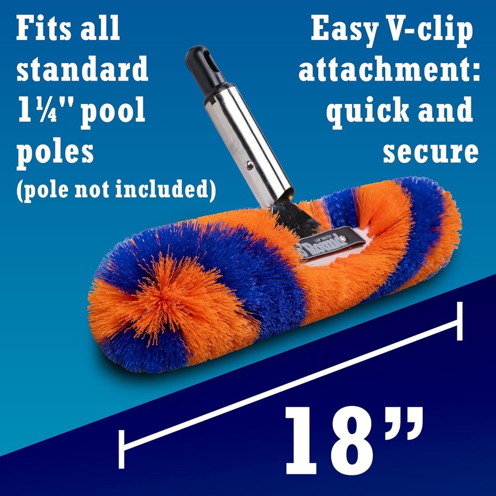 Goround 360 Pro Pool Brush 18 Inches