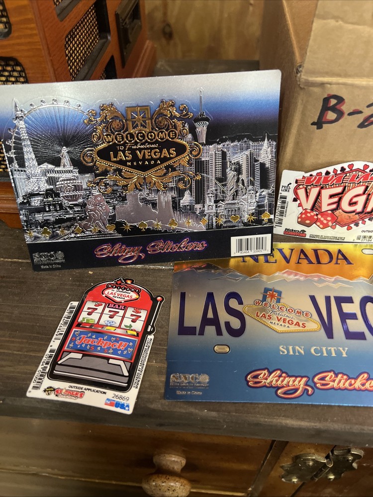 Las Vegas Shiny Stickers