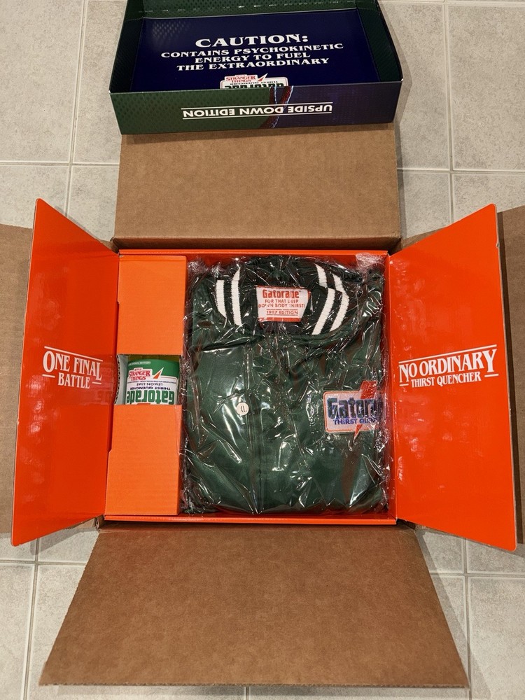 Gatorade x Stranger Things Upside Down Capsule Limited Edition SIZE LARGE 🚚💨