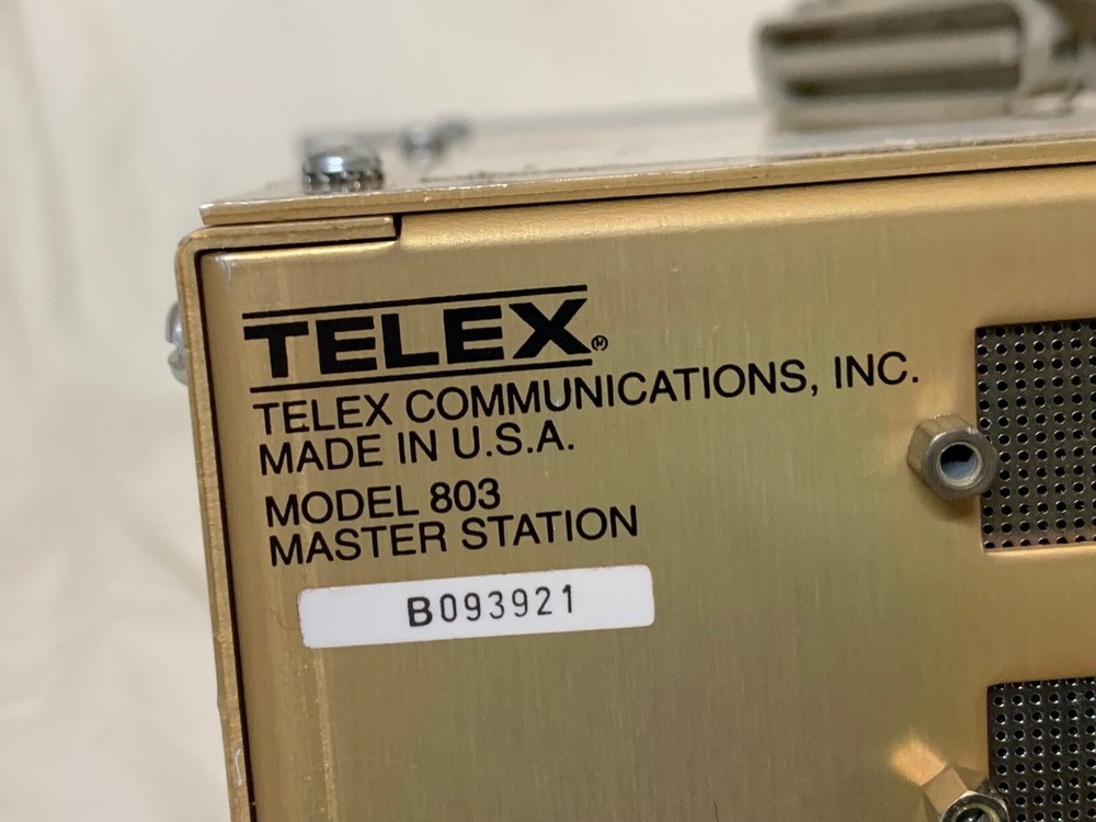 RTS 803 12-Channel Programmable Master Station (untested)