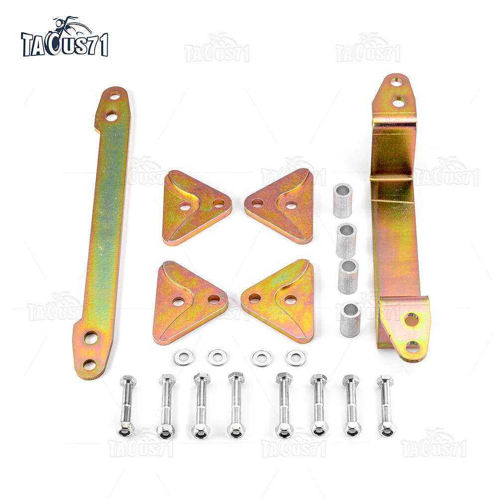 For SUZUKI KING QUAD 500 750 AXi Heavy 2" Lift Kits Front & Rear Steel Brackets
