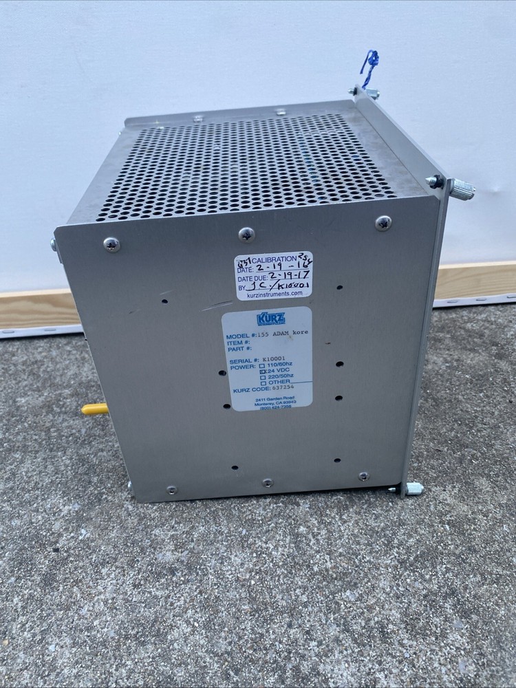 Kurz Instruments MODEL 155 Mass Flow Computer Controller Module 0-6000 Sfpm