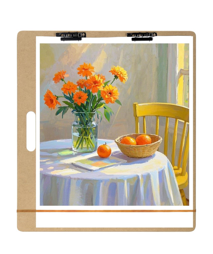 23x26 Drawing Sketch Board with Handle for Drafting Portable for Class