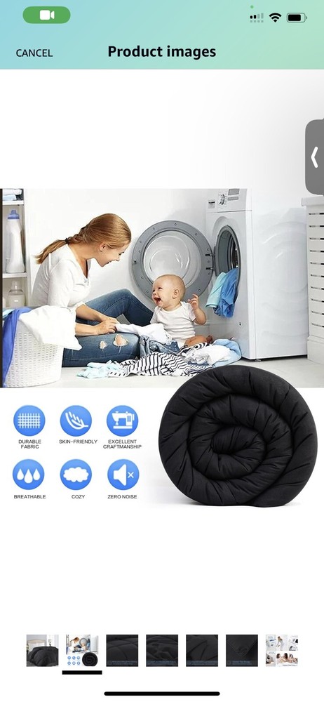 Queen Size Easeland Quilt Black