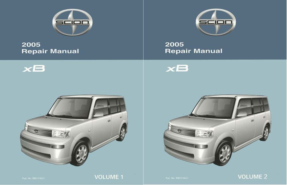 2005 SCION XB Shop Service Repair Manual Complete Set