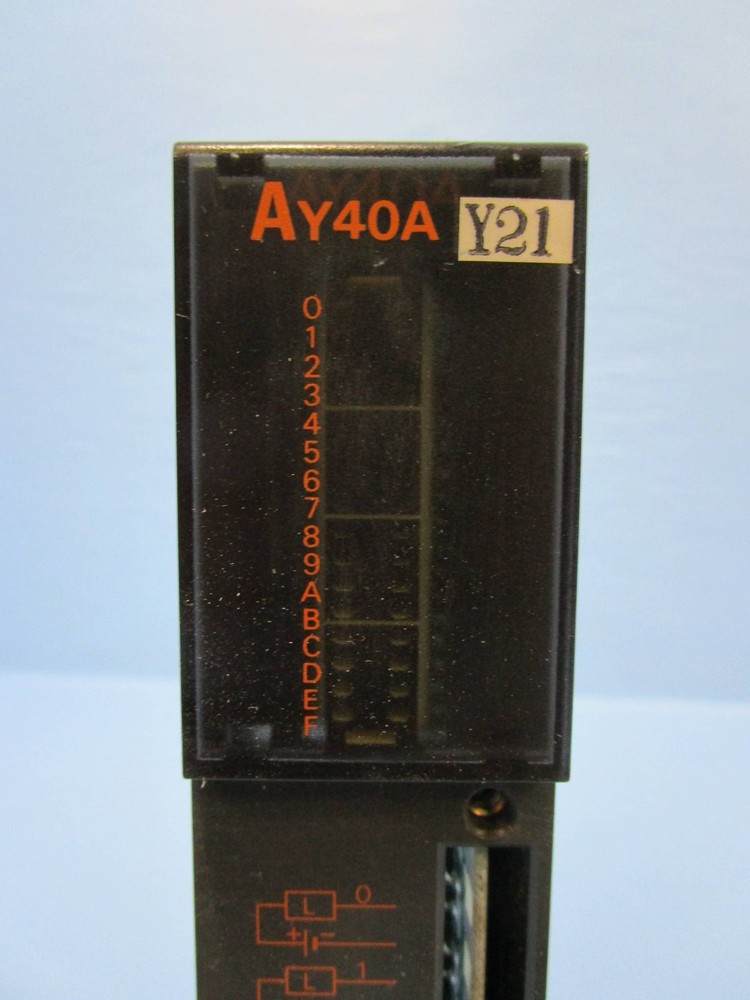 Mitsubishi AY40A Melsec Output Module Sink 16 PTS AY40A