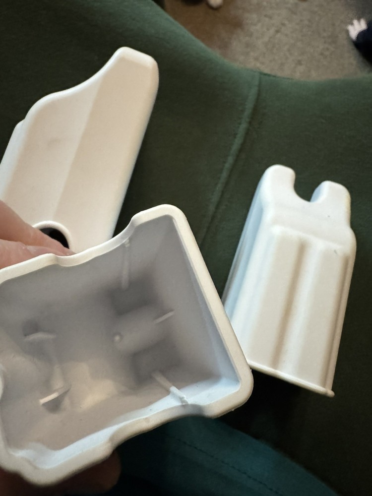 Delkim Txi - D & Ev. White Moulded Hard Case X 3