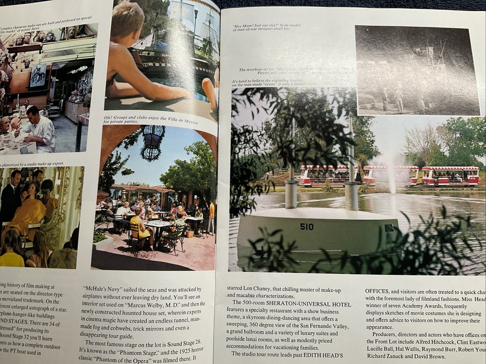 1973 Inside Universal Studios Souvenir Guide Book