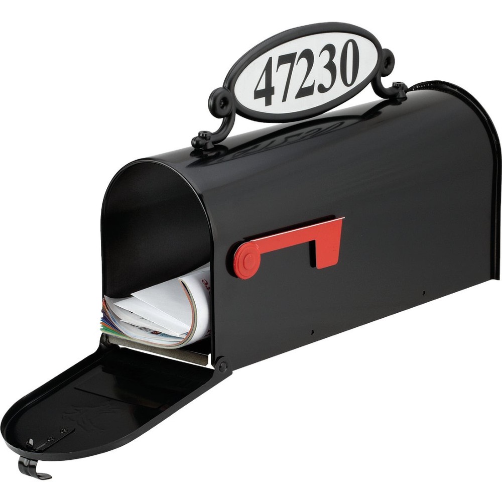 Architectural Mailboxes Mailbox Reflective Address Plaque MBPLAQ0B6AM