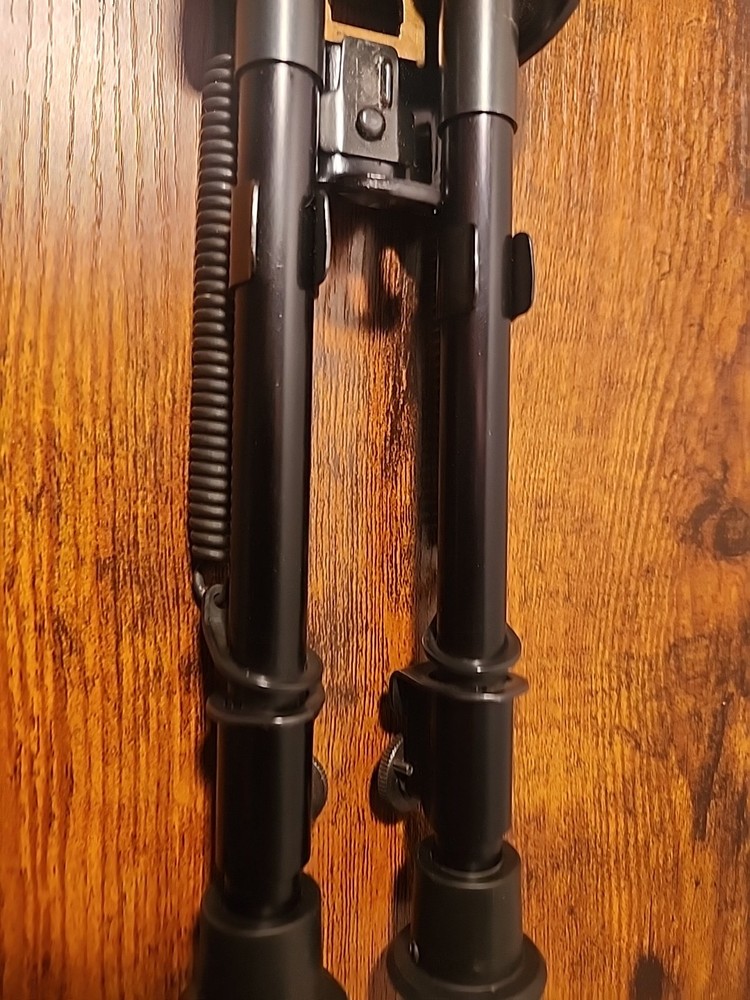 Harris 1A2 Ultralight Adjustable Leg Bipod 8"-12" (Missing Mounting Hardware)