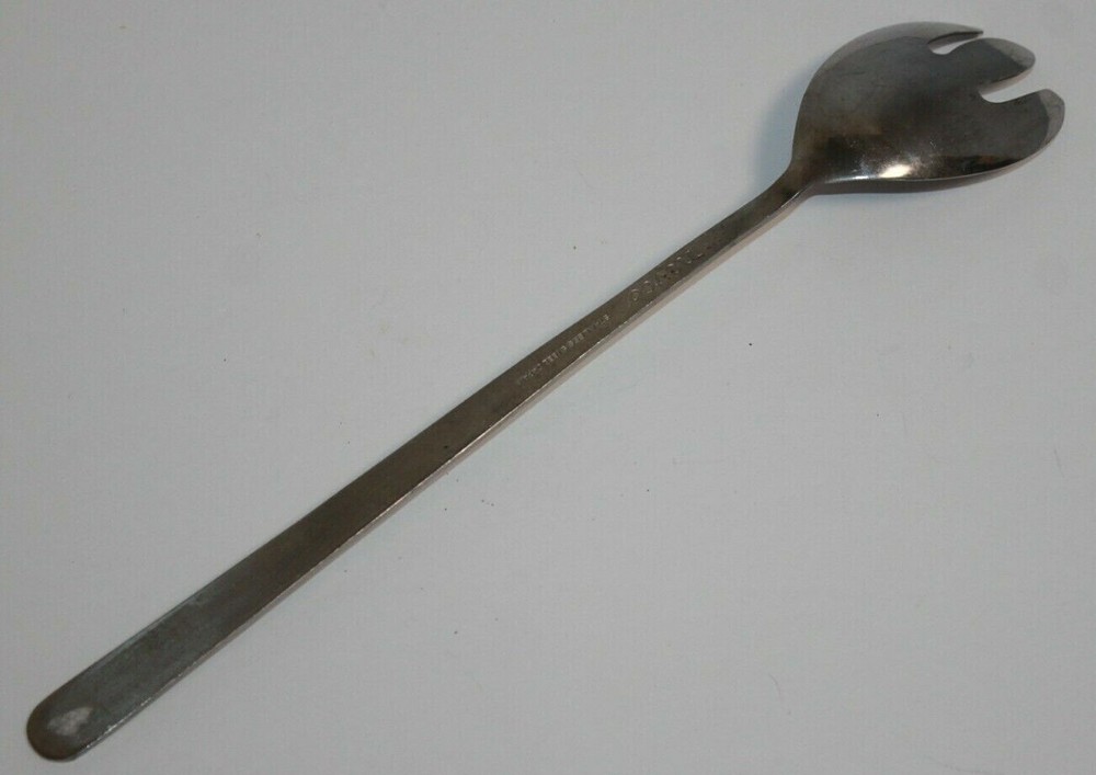 Vintage Nevco Stainless Salad Serving Fork