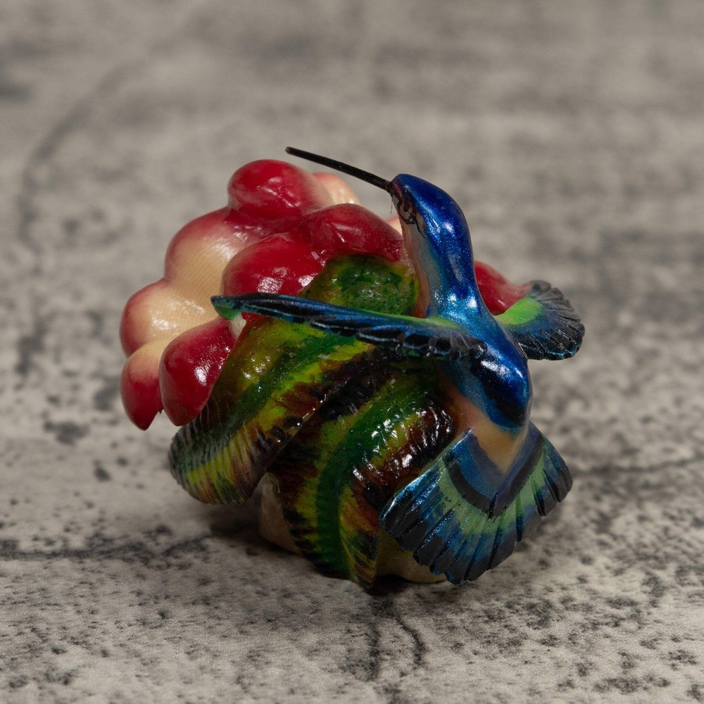 Hummingbird Tagua Carving