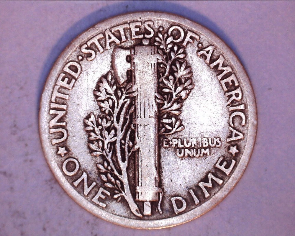 1923 Mercury Head Silver Dime **110-6A