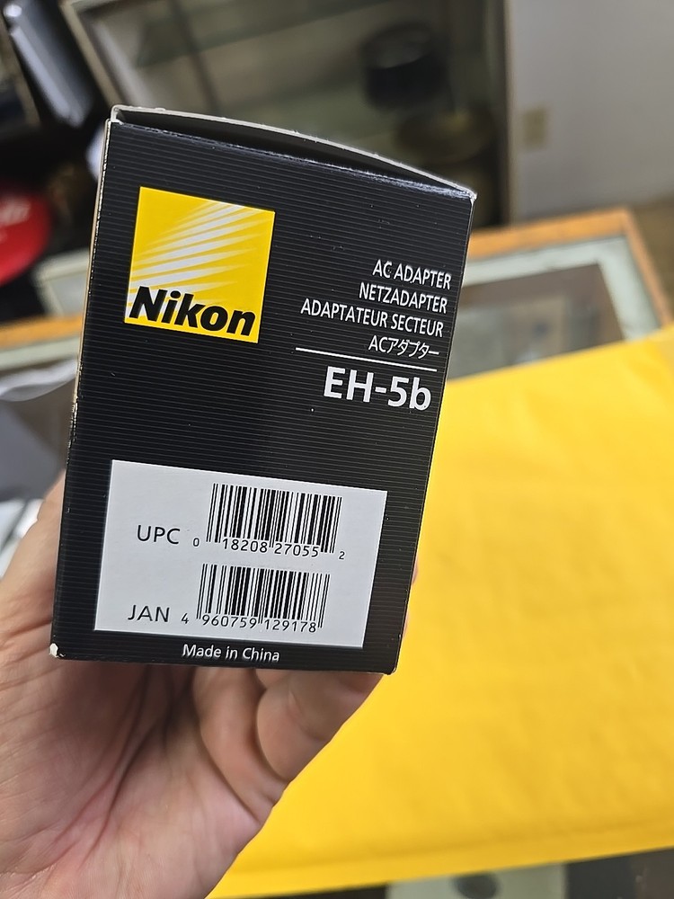 Nikon EH-5b AC Adapter with instructions, in original box