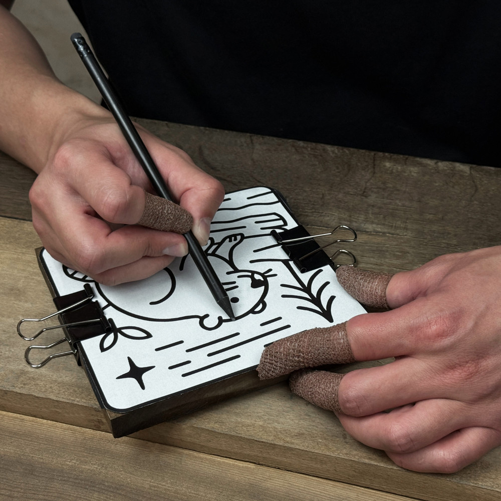 Beaver Wood Carving Kit for Beginners - DIY Wall Art Set with Video Tutorial