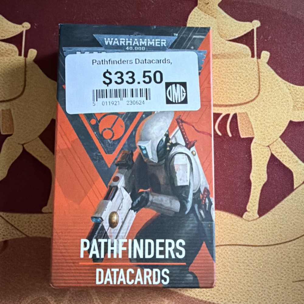Games Workshop Pathfinders Reference Cards T'au Empire Kill Team Warhammer 40K