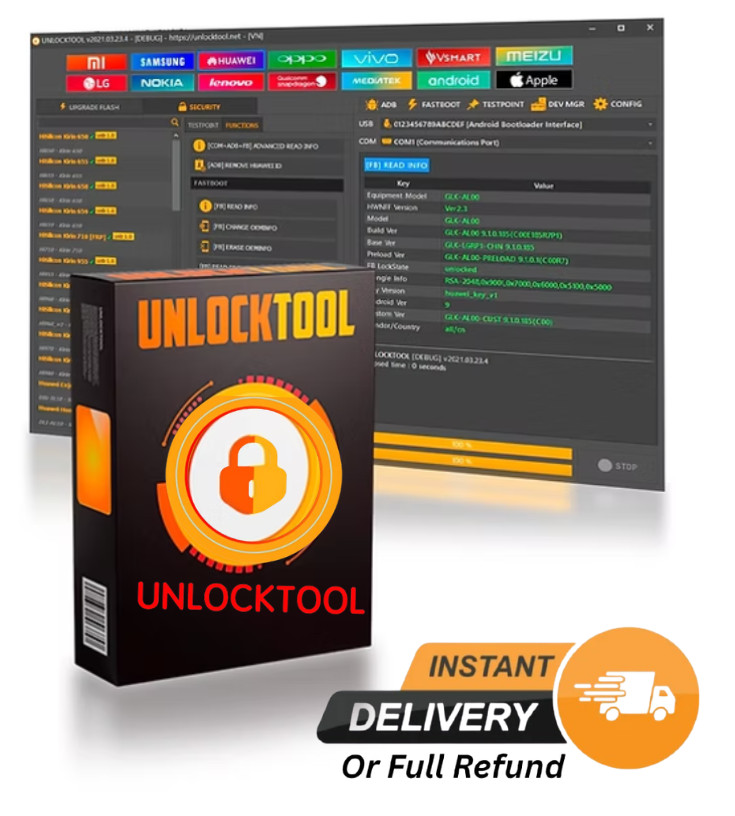 UNLOCK TOOL RENTAL [ 6 Hours ] 0fficiel Licence