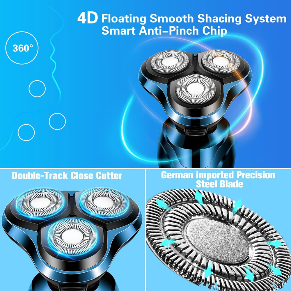 Intelligent Floating Electric Shaver USB