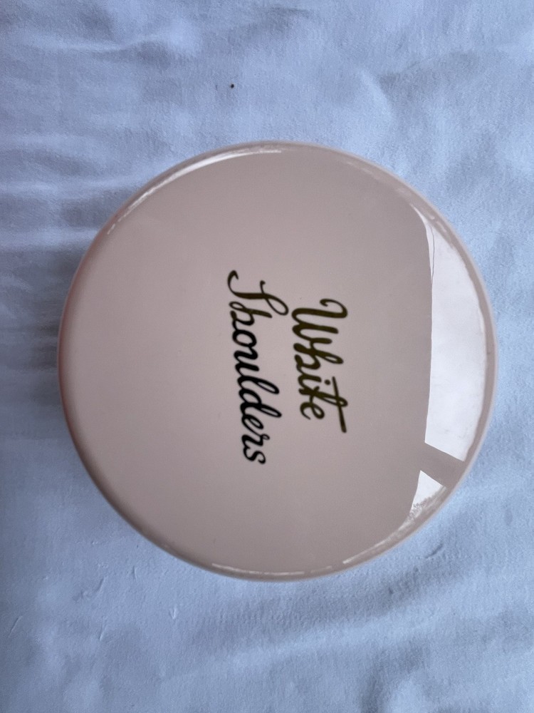 Vintage White Shoulders Dusting Powder