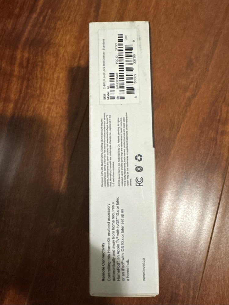 Sealed Box Level Bolt Keyless Entry Smart Lock (C-B11U)