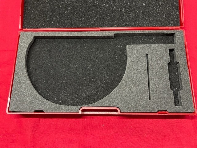 Starrett PT28265 Plastic Case with Foam Insert for 4" Micrometers IN STOCK