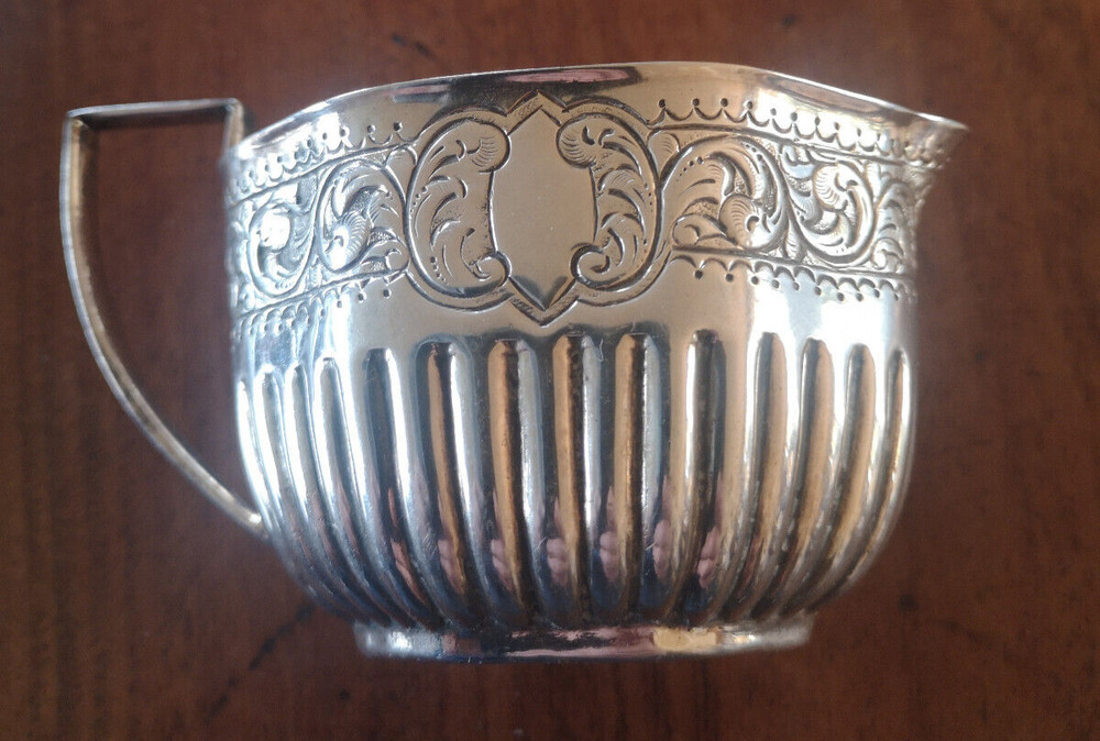 Antique Silver Plate Cream Jug 1870