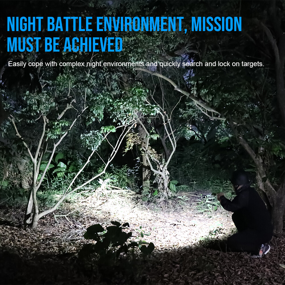 TrustFire 1050LM Rechargeable LED Pistol Light LED Flashlight Compact for Glock