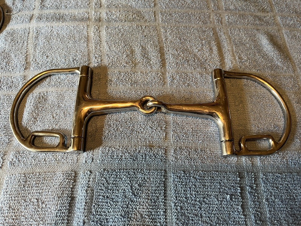 Sefton 5” Dee Ring English Snaffle Bit