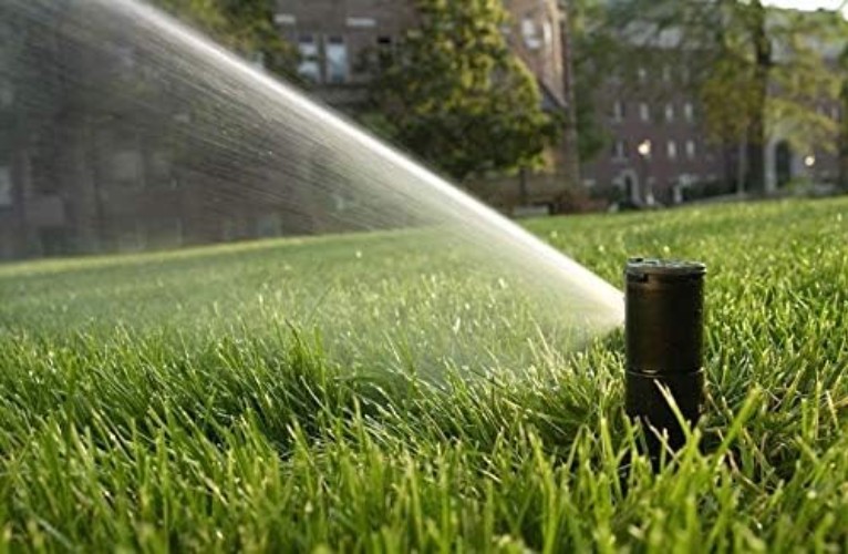 Rain Curtain Nozzle Technology Sprinkler - 5004 PC, 25-50 Feet Coverage, 2 Pack
