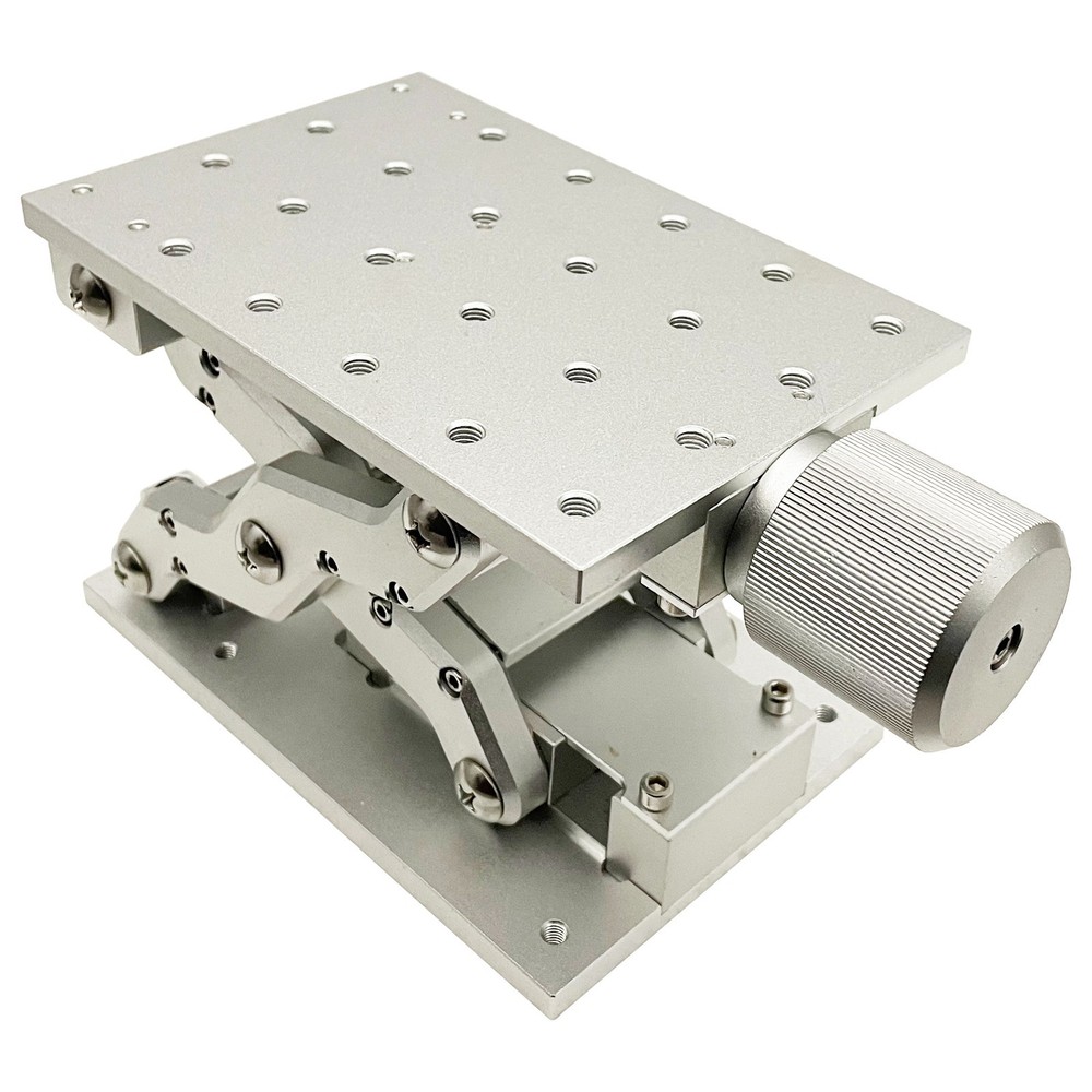 1D Marking Table with 60mm Stroke M5 Positioning 100×80mm Spacing