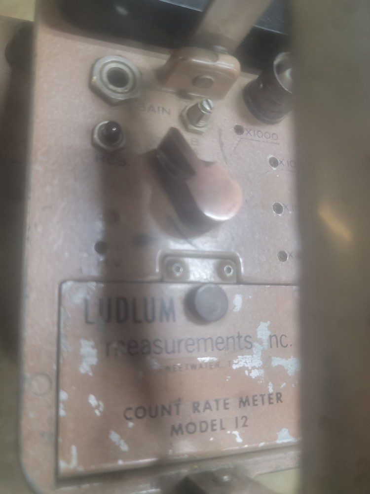 Ludlum Model 12 Count RateMeter,