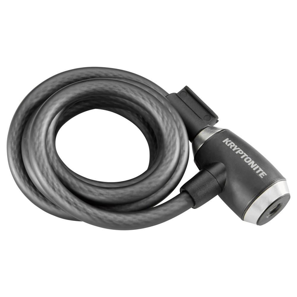 Kryptonite KryptoFlex 1218 Braided Cable Lock With Key 6' Length x 12mm Diameter