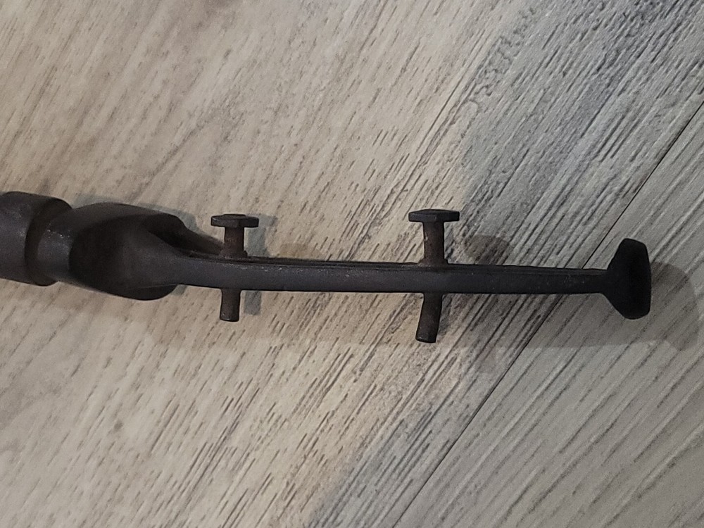 antique 12” Adjustable Monkey Wrench READ !!!