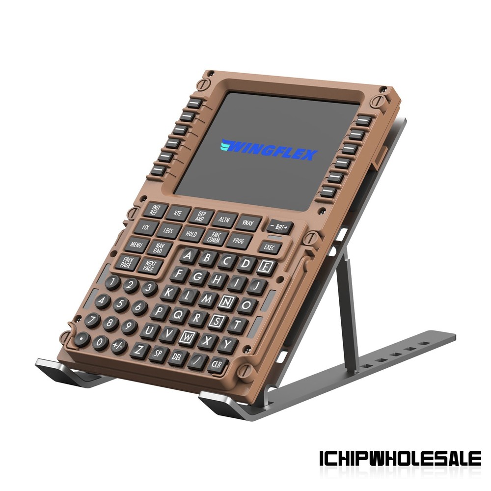 WingFlex B777 CDU Control Display Unit Aviation-Grade Flight Simulator CDU