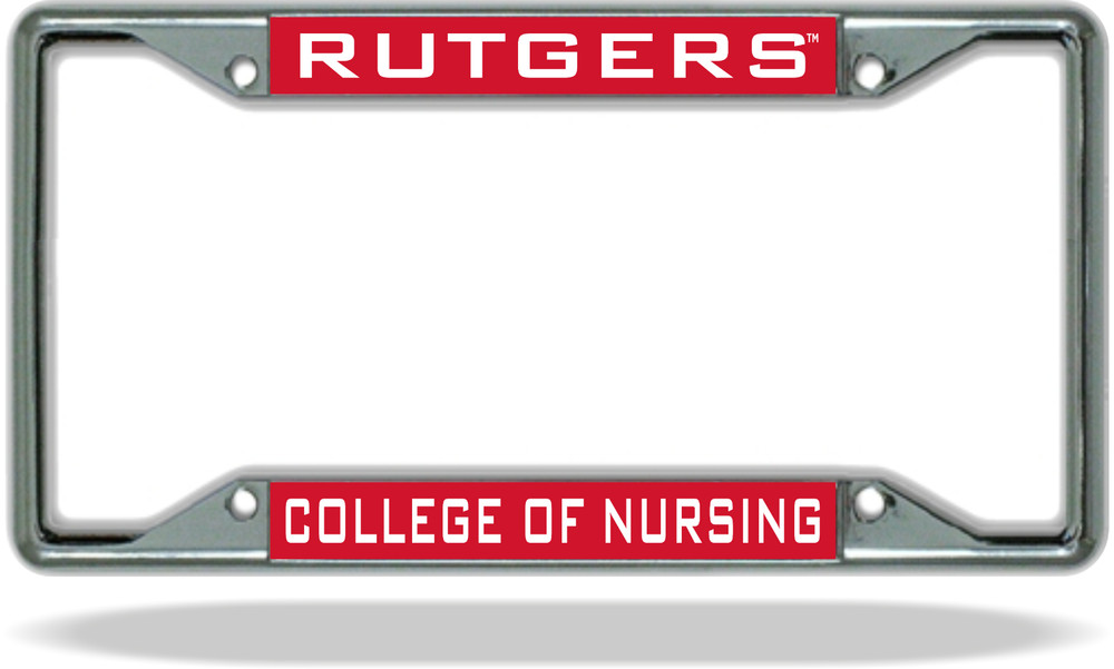Rutgers NURSING License Plate Frame