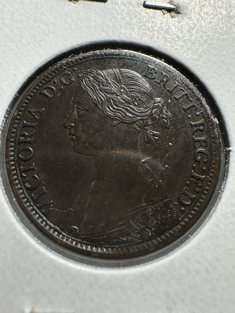 1864 1/2 HALF CENT NOVA SCOTIA HIGH GRADE!