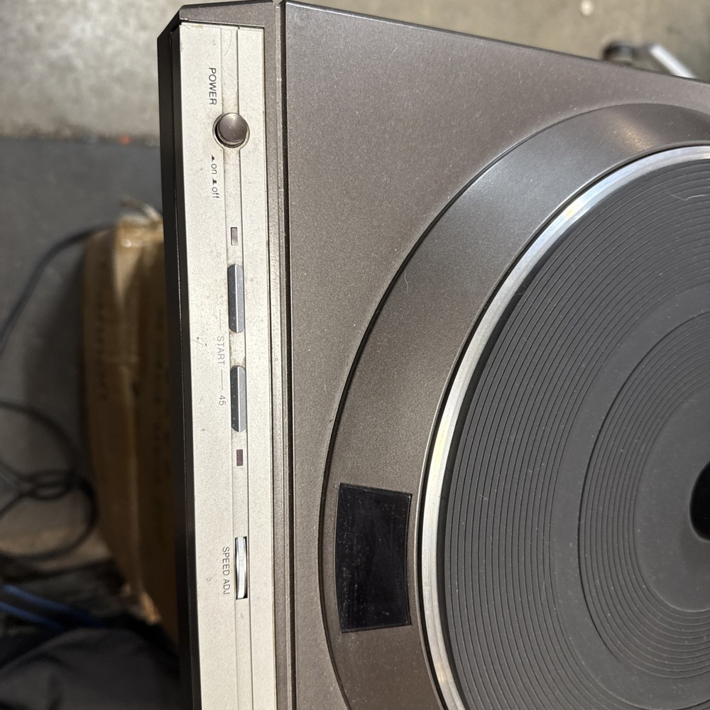 Denton Dp30l Turntable Tested Vintage