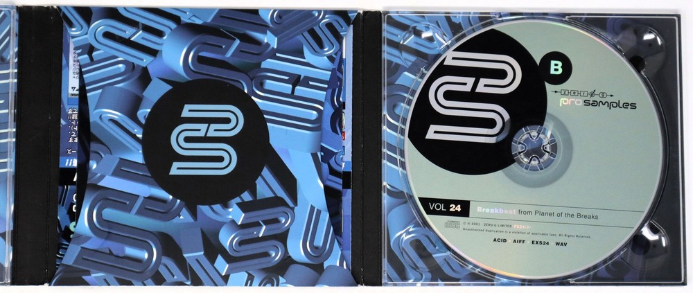 Zero-G Pro Samples 24 Breakbeat Sample Library/Sound Library/Sampling Double CD